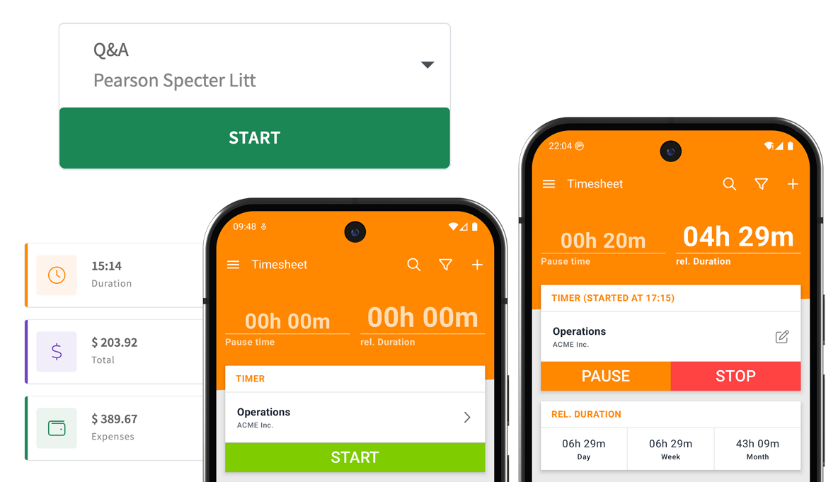 Simplified Time Tracking